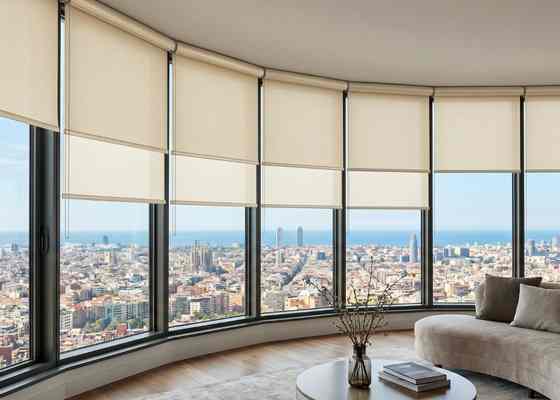 Cortinas Roller Para Ventana Curva Cortinas Roller Para Ventana Curva