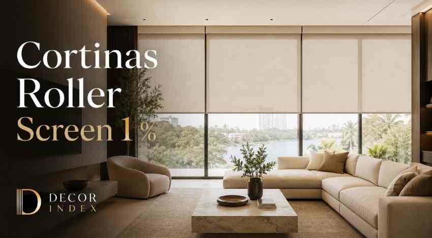 Cortinas Roller Screen 1 % Cortinas Roller Screen 1 %