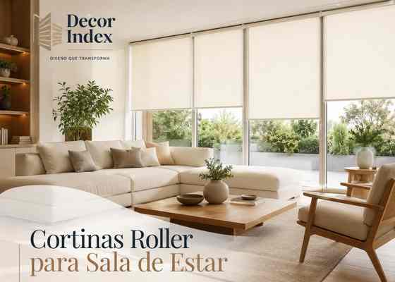 Cortinas Roller para Sala de Estar