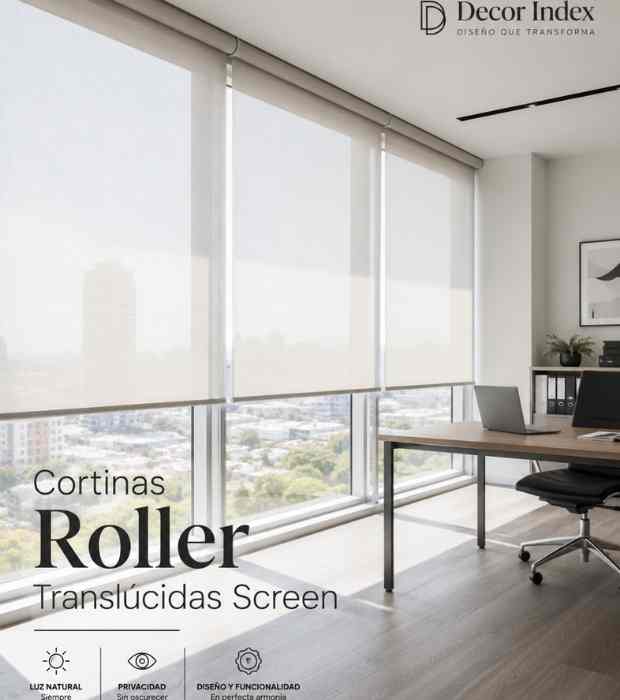 Cortinas Rollers Translucidos Screen