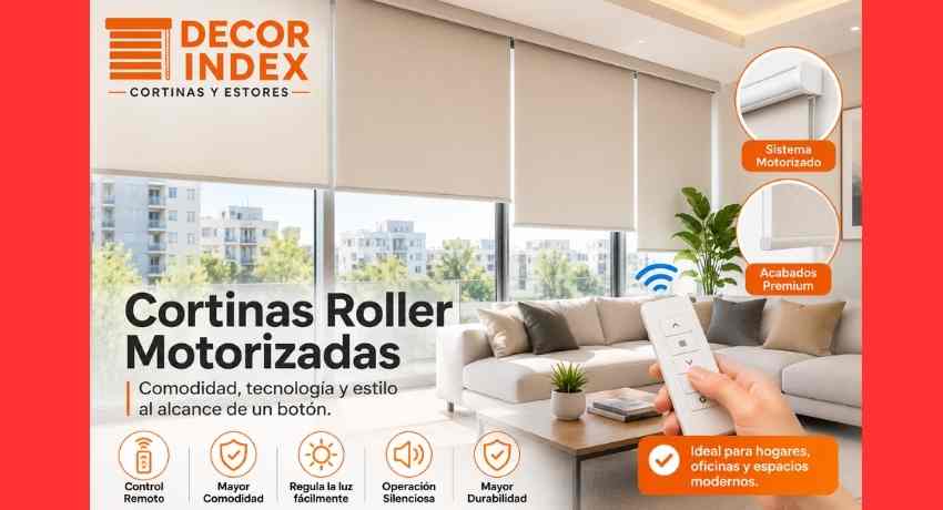 Cuánto cuestan las cortinas roller motorizadas