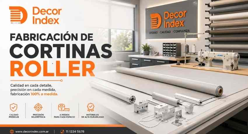 Fabricacion de cortinas roller