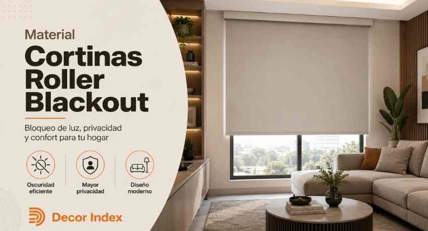 Material Cortinas Roller Blackout