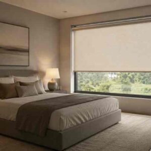 Modelos de Cortinas roller para Dormitorios