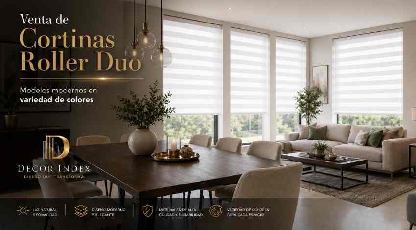 Venta de Cortinas Roller Duo Venta de Cortinas Roller Duo