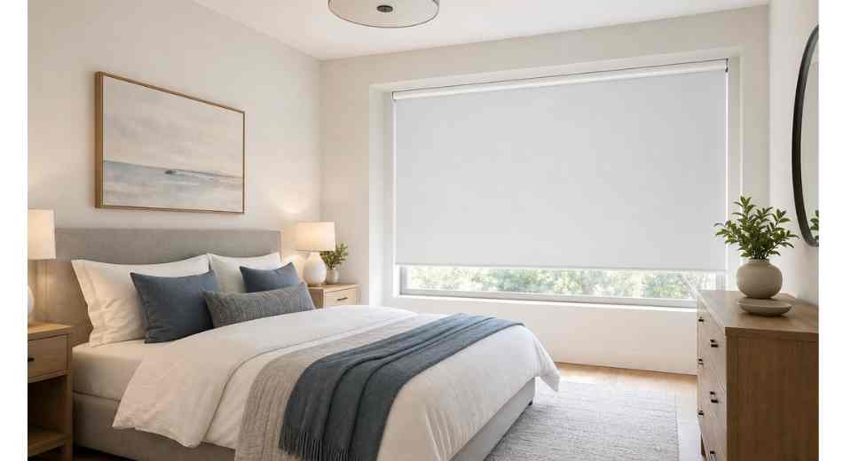 cortina roller para habitacion