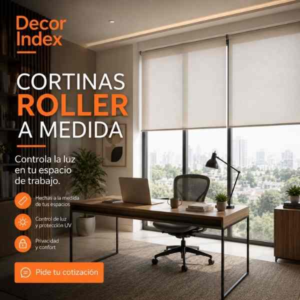 cortinas roller a medida