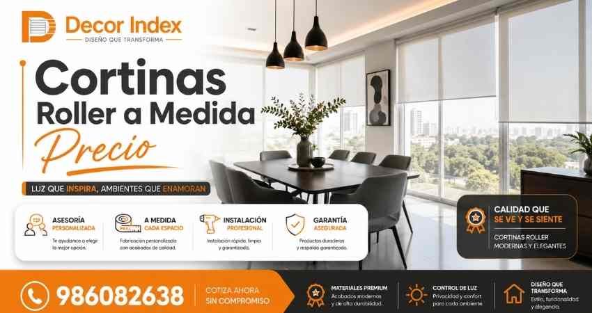 Cortinas Roller a Medida Precio