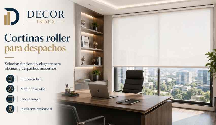 Cortinas roller para despacho