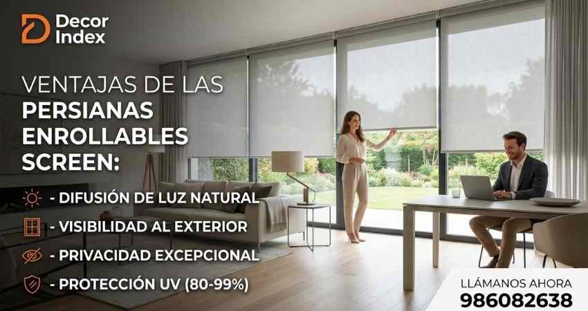 Cuáles son las ventajas de las persianas enrollables