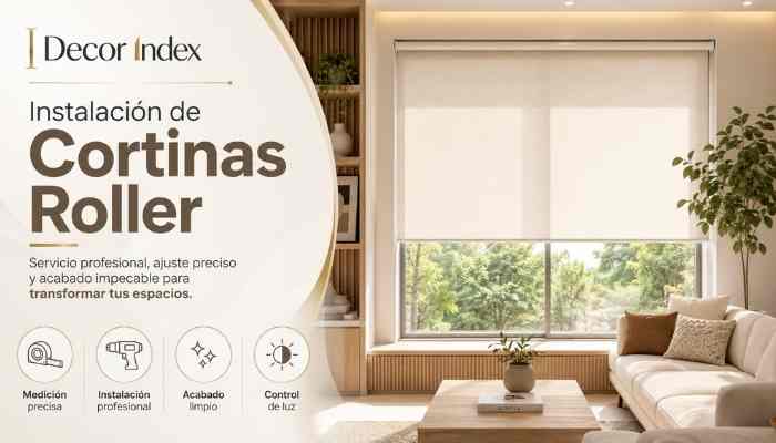 Instalaciones de Cortinas Rollers
