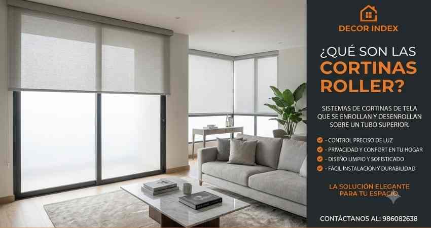 Qué son las cortinas roller