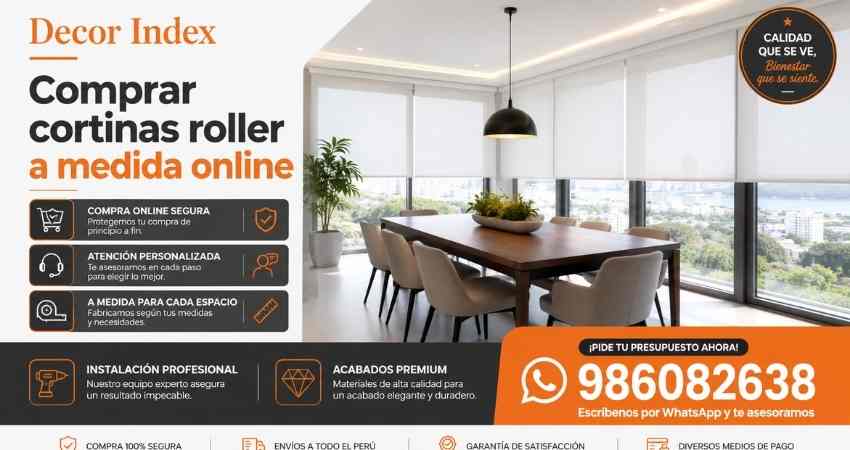 ofertas en cortinas roller a medida online