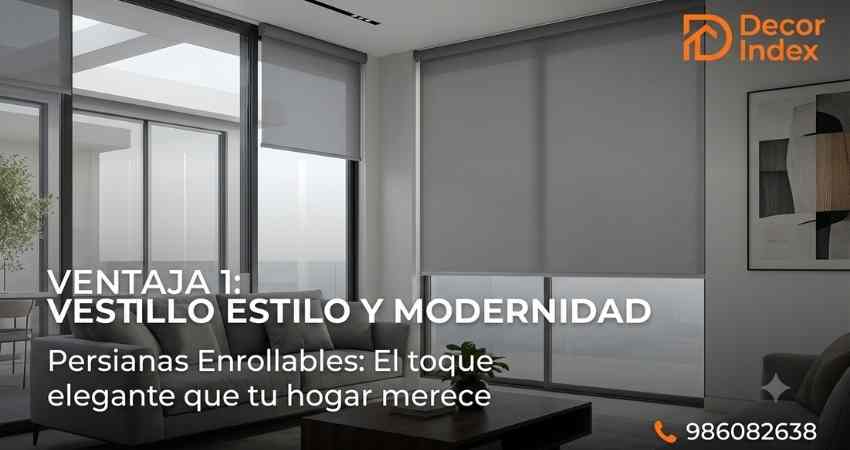 ventajas de las persianas enrollable
