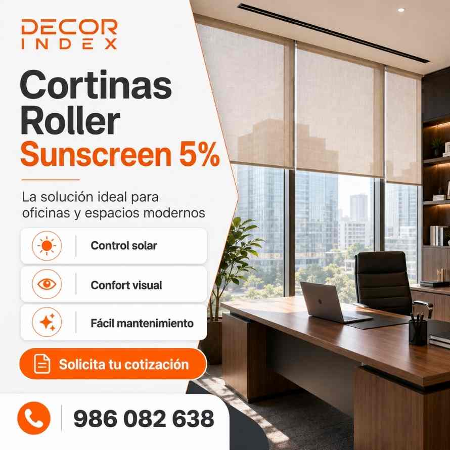 Cortina Roller sunscreen 5%