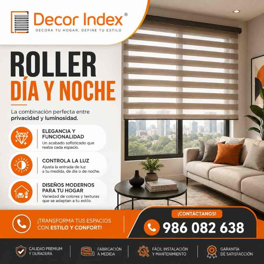 Ventajas principales Roller Dia y Noche Ventajas principales Roller Dia y Noche