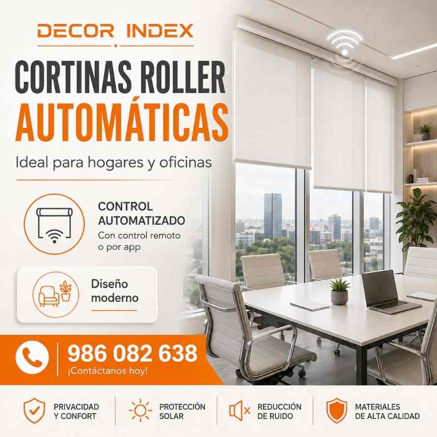 cortina roller automatica