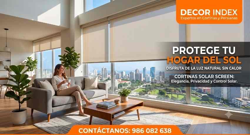 cortinas Solar Screen